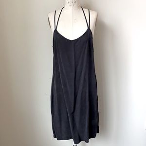 THREAD&SUPPLY Convertible Strappy Black Dress